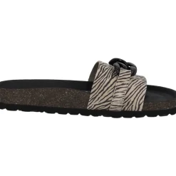 Palado Gozo Zebra, Pantoletten, Damen, Beige