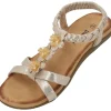 Palado Grebella, Riemchensandalen, Damen, Gold