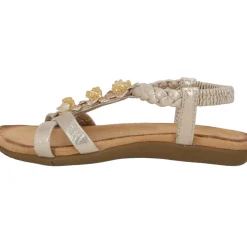Palado Grebella, Riemchensandalen, Damen, Gold