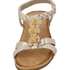 Palado Grebella, Riemchensandalen, Damen, Gold