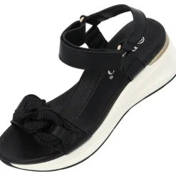 Palado Gyapon, Plateau-Sandaletten, Damen, Schwarz