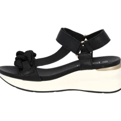 Palado Gyapon, Plateau-Sandaletten, Damen, Schwarz