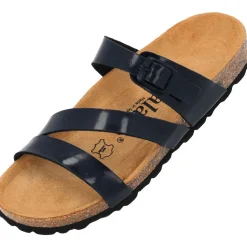 Palado Ikaria, Pantoletten, Damen, Dunkelblau Lack