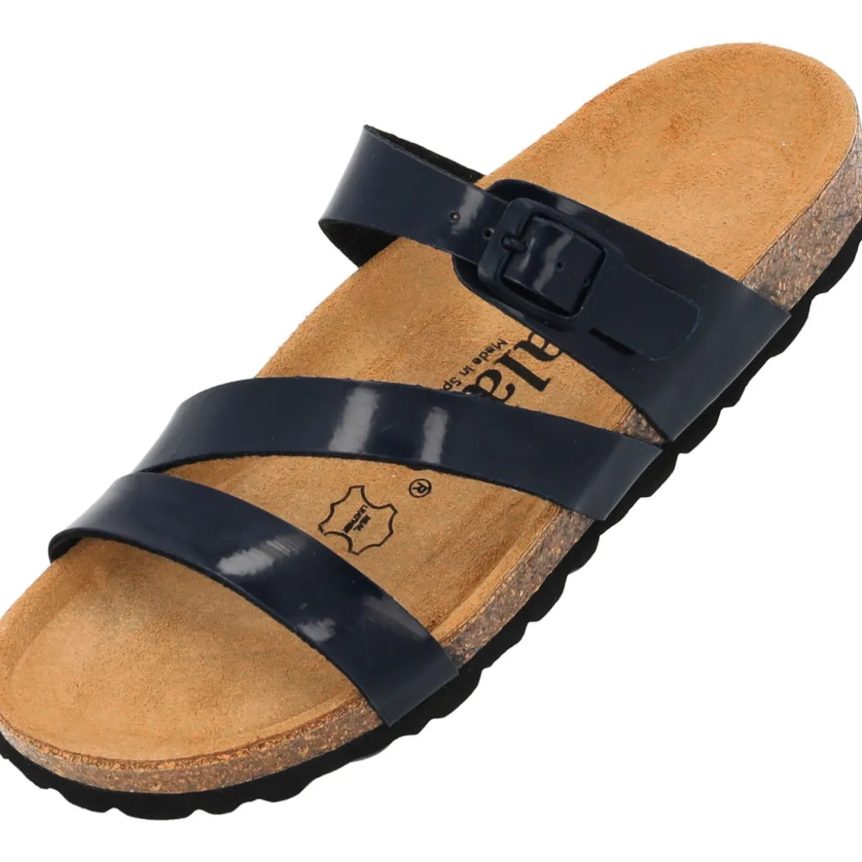 Palado Ikaria, Pantoletten, Damen, Dunkelblau Lack