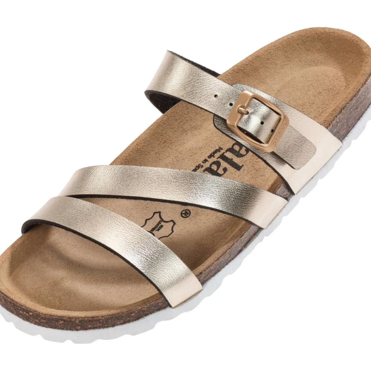 Palado Ikaria, Pantoletten, Damen, Altgold Metallic