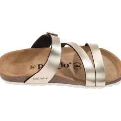 Palado Ikaria, Pantoletten, Damen, Altgold Metallic