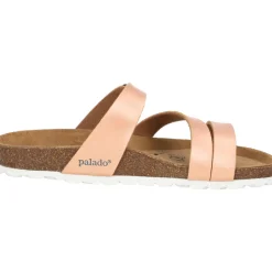 Palado Ikaria, Pantoletten, Damen, Rose Metallic