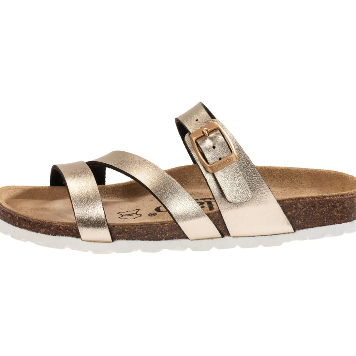 Palado Ikaria, Pantoletten, Damen, Altgold Metallic