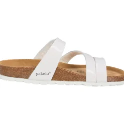 Palado Ikaria, Pantoletten, Damen, Weiß Lack