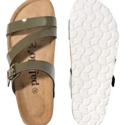 Palado Ikaria, Pantoletten, Damen, Khaki Lack