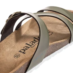 Palado Ikaria, Pantoletten, Damen, Khaki Lack