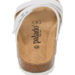 Palado Ikaria, Pantoletten, Damen, Weiß Lack