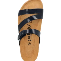 Palado Ikaria, Pantoletten, Damen, Dunkelblau Lack