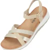Palado Jantai, Sandalen, Damen, Gold