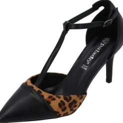 Palado Jastira, Pumps, Damen, Schwarz/Leo