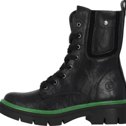 Palado Jazzly by Sila Sahin, Schnürstiefel, Damen, Schwarz/Grün