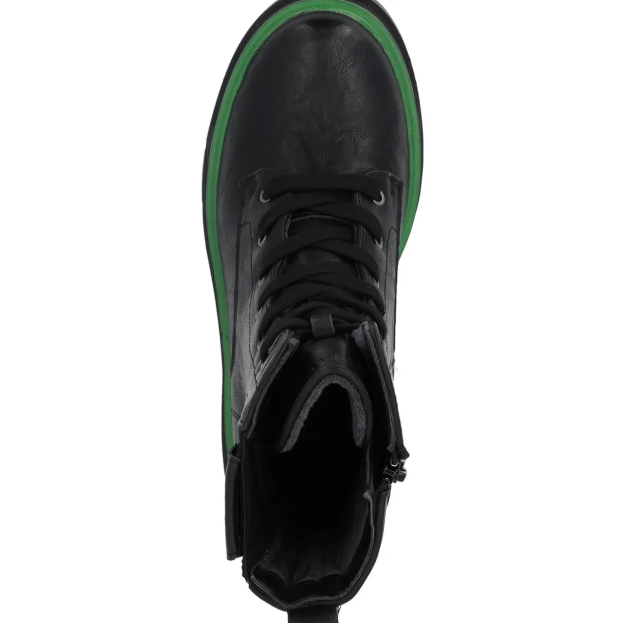 Palado Jazzly by Sila Sahin, Schnürstiefel, Damen, Schwarz/Grün