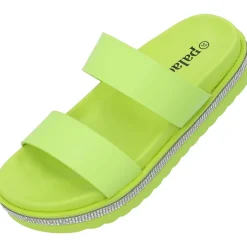 Palado Jolandi, Plateau-Pantoletten, Damen, Lime