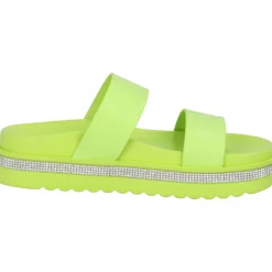 Palado Jolandi, Plateau-Pantoletten, Damen, Lime