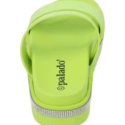 Palado Jolandi, Plateau-Pantoletten, Damen, Lime