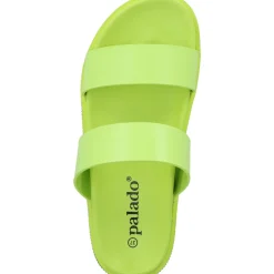 Palado Jolandi, Plateau-Pantoletten, Damen, Lime