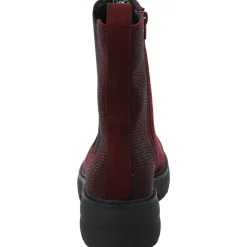Palado Jynna by Sila Sahin, Chelsea Boots, Damen, Bordeaux Samt