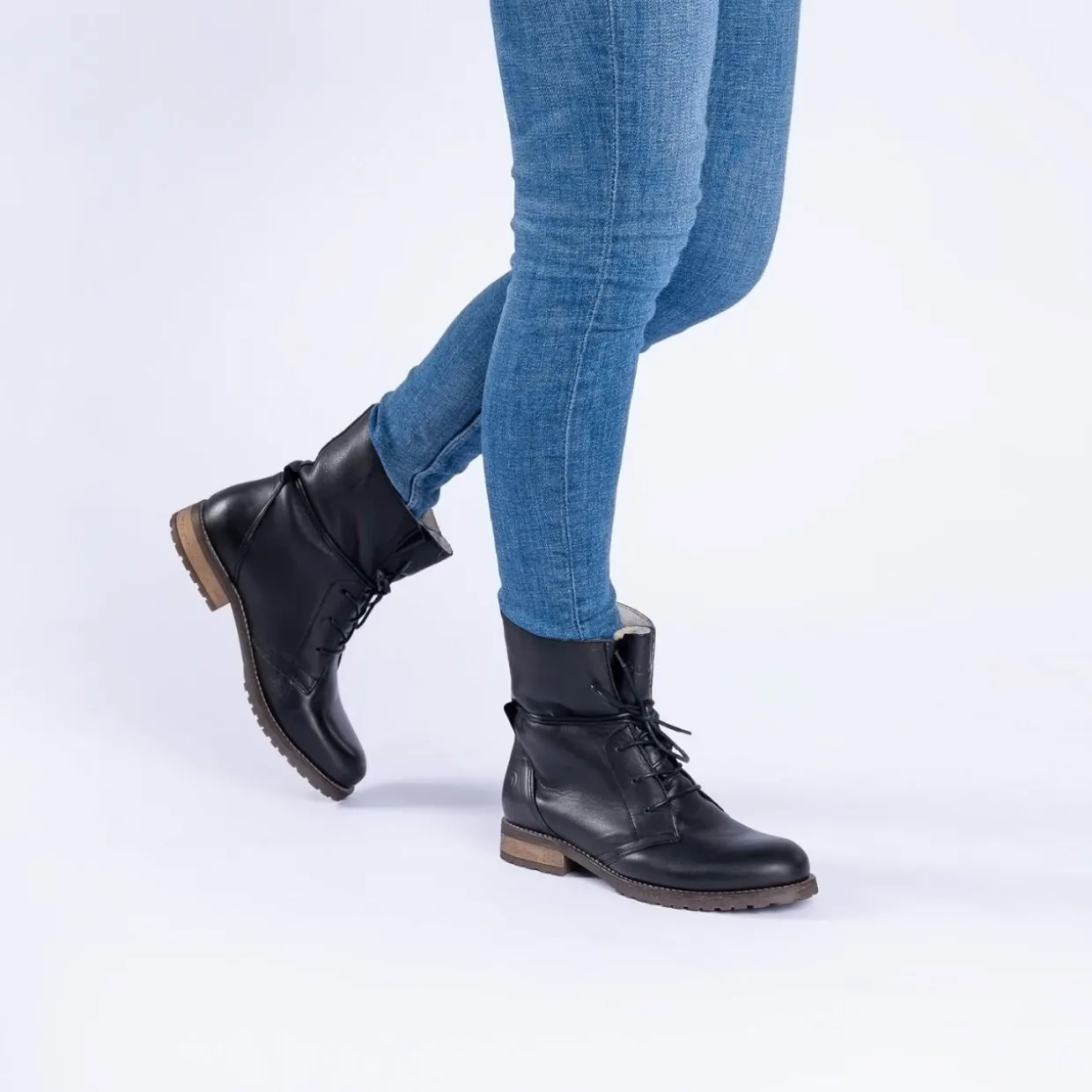 Palado Kasos, Schnürstiefeletten, Damen, Schwarz