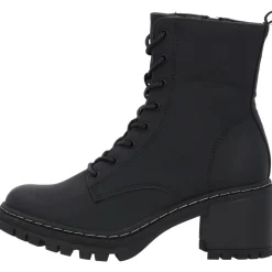 Palado Kefalonia, Schnürstiefeletten, Damen, Schwarz Matt