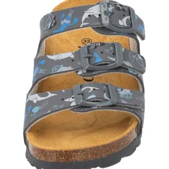 Palado Kids Capri B Print, Pantoletten, Kinder, Grau Nautic