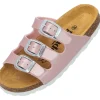 Palado Kids Capri G Metallic, Pantoletten, Kinder, Rosa
