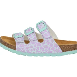 Palado Kids Capri G Print, Pantoletten, Kinder, Türkis Leo