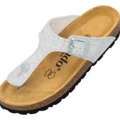 Palado Kids Kos G Glitzer, Zehentrenner, Kinder, Weiß