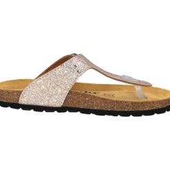 Palado Kids Kos G Glitzer, Zehentrenner, Kinder, Rosegold