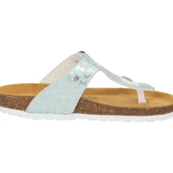 Palado Kids Kos G Leo, Zehentrenner, Kinder, Türkis/Weiß