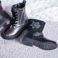 Palado Kids Setana G, Stiefel (Kinder), Kinder, Metallic Anthrazit