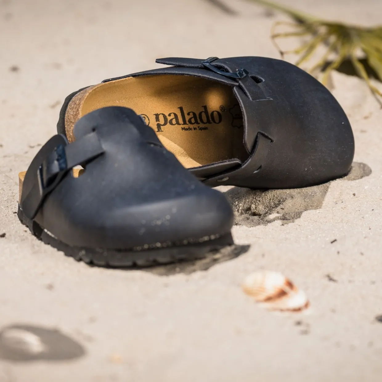 Palado Kiel, Clogs, Damen, Schwarz