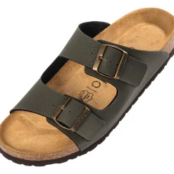 Palado Korfu Herren, Pantoletten, Herren, Olive Pebble