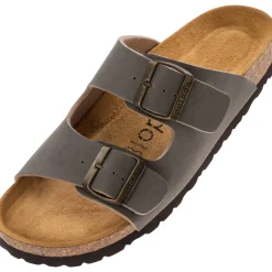 Palado Korfu Herren, Pantoletten, Herren, Grau Natur