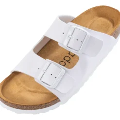 Palado Korfu Herren, Pantoletten, Herren, Weiß Basic