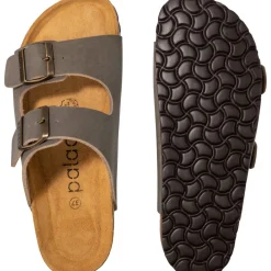 Palado Korfu Herren, Pantoletten, Herren, Grau Natur