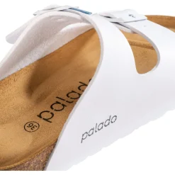 Palado Korfu Herren, Pantoletten, Herren, Weiß Basic