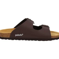 Palado Korfu Herren, Pantoletten, Herren, Braun Basic