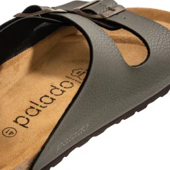 Palado Korfu Herren, Pantoletten, Herren, Olive Pebble