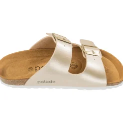 Palado Korfu Metallic, Pantoletten, Damen, Gold