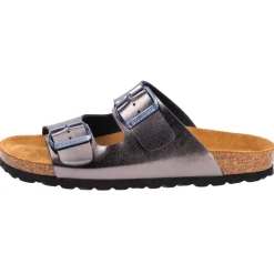 Palado Korfu Metallic, Pantoletten, Damen, Anthrazit