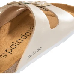 Palado Korfu Metallic, Pantoletten, Damen, Gold