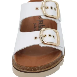 Palado Korfu Niete by Sila Sahin, Plateau-Pantoletten, Damen, Weiß