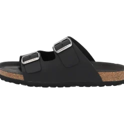 Palado Korfu Oiled Premium Leather, Pantoletten, Damen, Schwarz