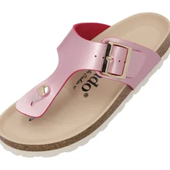 Palado Kos BEGS by Sila Sahin, Zehentrenner, Damen, Pink Metallic