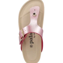 Palado Kos BEGS by Sila Sahin, Zehentrenner, Damen, Pink Metallic